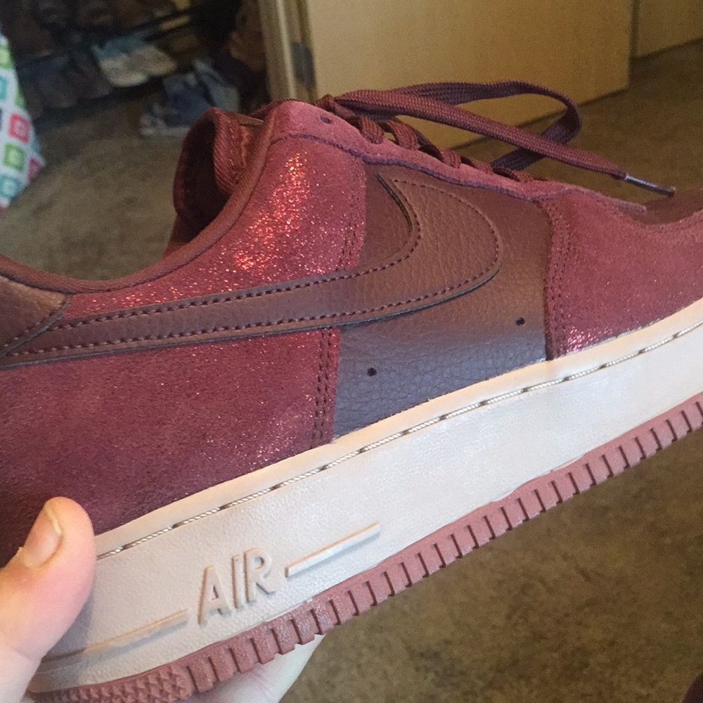 Ruby Glitter Nike Air Force 1 - image 4